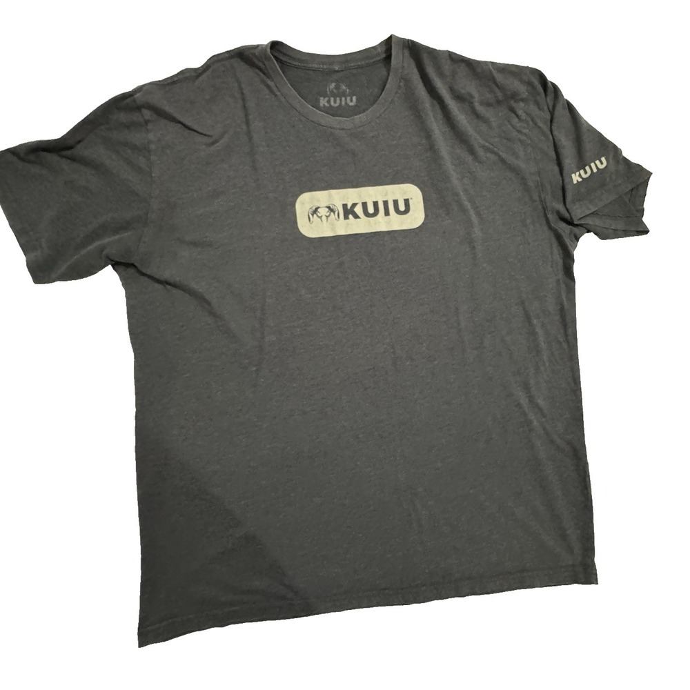 KUIU Hunting T-Shirt Men's‎ Hunting Graphic Short Sleeve Grey Outdoors Ram